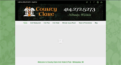 Desktop Screenshot of countyclare-inn.com
